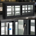 Thumbnail image #5 for Perlick 96-Inch Four-Section Sliding Glass Door Remote Refrigerated Back Bar Storage Cabinet