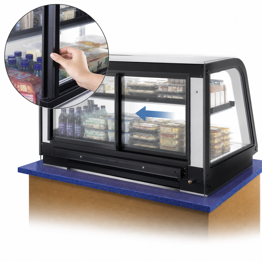 Rear Sliding Glass Doors