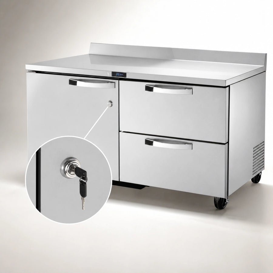 Locking Heavy-Duty Door