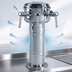 Thumbnail image #4 for Sommelier Countertop Air-Cooled Wine Font with 3 Stainless Steel Side Pull Faucets