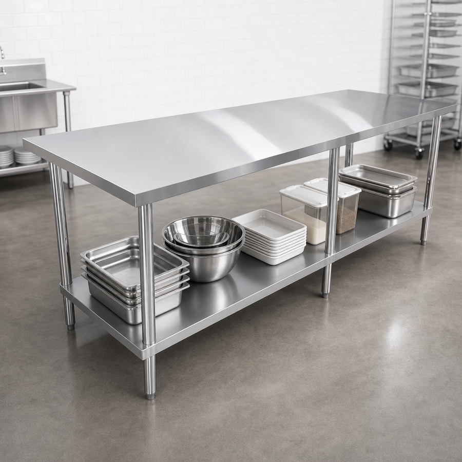 Open Base with Undershelf