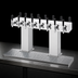 Thumbnail image #4 for Perlick 20-Faucet Extra High Countertop Glycol-Cooled Bridge Tee Draft Beer Tower, Polished Chrome