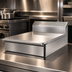 Thumbnail image #4 for Garland Cuisine Series 24-Inch Heavy Duty Stainless Steel Spreader Plate for 36-Inch Deep Ranges