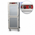 Thumbnail image #4 for Metro C5 6 Series Insulated Full-Height Mobile Heated Holding Cabinet with Dutch Clear Glass Doors, 34-Pan Capacity
