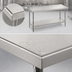 Thumbnail image #4 for Advance Tabco 84-Inch x 24-Inch 304 Stainless Steel Work Table with Undershelf