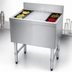 Thumbnail image #4 for Advance Tabco Underbar Basics 30-Inch Stainless Steel Cocktail Unit with 16-Inch Deep Ice Bin