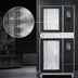 Thumbnail image #5 for Blodgett Invoq 61BLE/101BLE-PT Stacked Pass-Through Electric Boilerless Combi Oven Steamer, 17-Pan Capacity