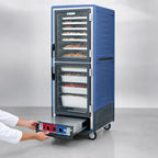 Thumbnail image #4 for Metro C5 Insulation Armour C539-MDC-4-BU Mobile Heated Holding & Proofing Cabinet, Dutch Clear Doors, 18 Full-Size Pans, 120V