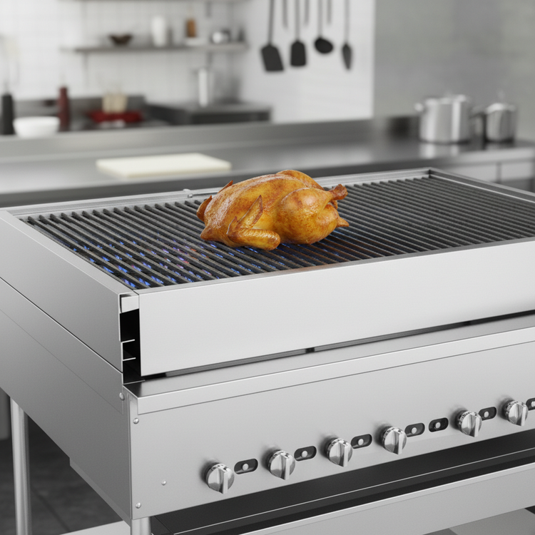 Product image #3 for Titan JCBH-24 High Production 24 Inch Gas Chicken Broiler
