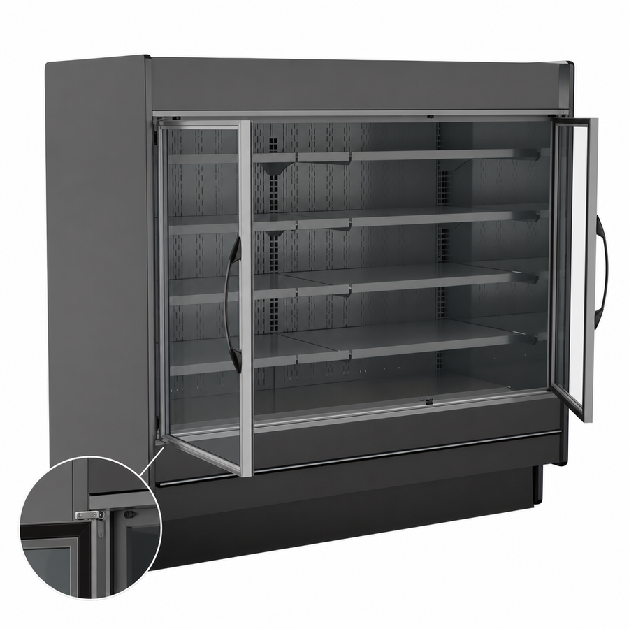 Front Swinging Glass Doors