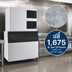 Thumbnail image #4 for Hoshizaki KM-1900SAJ3 Stackable Crescent Cube Ice Maker, Air-Cooled, Self-Contained, 48-Inch Wide, 3-Phase