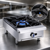 Thumbnail image #4 for Imperial IHPA-1-12 12-Inch Gas Countertop Hot Plate with Single Open Burner