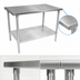 Thumbnail image #4 for John Boos 84 x 48-Inch Stainless Steel Top Work Table with Adjustable Undershelf