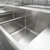 Thumbnail image #3 for Eagle Group Spec-Master FFN2772-3-24-14/3 Three Compartment Flush Front Sink with Dual Drainboards