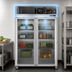 Thumbnail image #4 for Hoshizaki Steelheart R2A-FG Two-Section Reach-In Refrigerator with Full Glass Doors