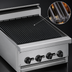 Thumbnail image #4 for Bistro 72-Inch Modular Gas Charbroiler with Cast Iron Grates, Radiants, and Stub Back