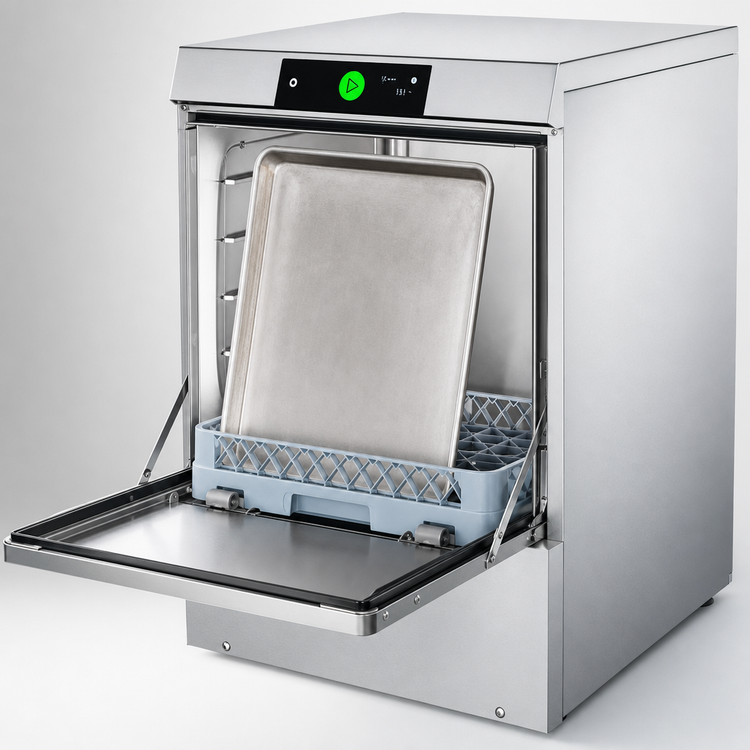 Product image #4 for Hobart LXNH-30 High-Temperature Undercounter Dishwasher