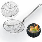 Thumbnail image #4 for Admiral Craft SWS-9 9-Inch Spiral Wire Skimmer, Nickel Plated, 21-3/4-Inch Long