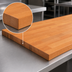 Thumbnail image #4 for Boos Block American Cherry Edge Grain Kitchen Countertop, 60 x 48 x 1-3/4 Inch, Varnique Finish