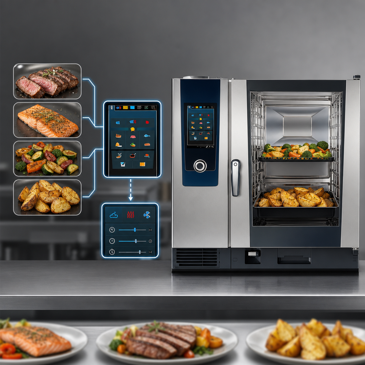 Product image #4 for RATIONAL iCombi Pro 10-Full Size Countertop Liquid Propane Combi Oven