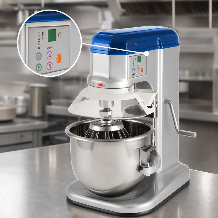 Product image #4 for Vollrath 7 Quart Countertop Planetary Mixer with 5-Speed Direct Drive