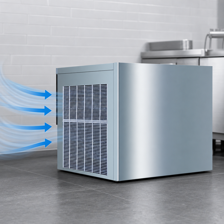 Product image #4 for Manitowoc RFK1300AZ Flake-Style Air-Cooled Self-Contained Ice Maker, 1,264 lb/24 hr
