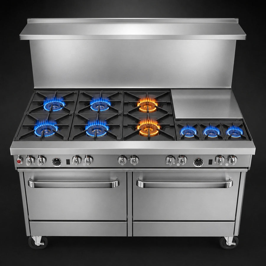 Mixed Burner Layout