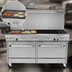 Thumbnail image #4 for Southbend Ultimate 60-Inch Gas Restaurant Range with 4 Pyromax Burners, 24-Inch Griddle, and 2 Convection Ovens