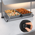 Thumbnail image #4 for Hatco Glo-Ray Freestanding Heated Shelf, 36-Inch W x 25-1/2-Inch D, Stainless Steel Top, Aluminum Base