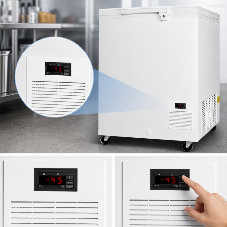 Product image #4 for Accucold EL11LT Commercial -45°C Capable Chest Freezer, 4.8 Cu. Ft., White