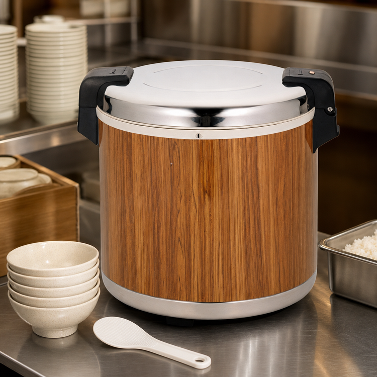 Product image #4 for Thunder Group 50-Cup Electric Rice Warmer with Non-Stick Inner Pot and Spatula