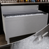 Thumbnail image #4 for Glastender Extra Deep Underbar Ice Bin with Sliding Stainless Steel Cover, 42 Inch Wide, 162 lb Capacity