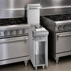 Thumbnail image #4 for Imperial (Middleby) Spec Series IHR-24SP 24-Inch Heavy-Duty Gas Spreader Cabinet, Open Base with Bottom Shelf, Stainless Steel