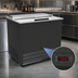 Thumbnail image #4 for Serv-Ware 36-Inch Glass Froster (Glass Chiller) with Top Sliding Doors
