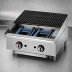 Thumbnail image #4 for Star (Middleby) Star-Max 6124RCBF 24-Inch Radiant Gas Countertop Charbroiler, Manual Controls, 80,000 BTU, Natural Gas