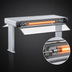 Thumbnail image #4 for Hatco Glo-Ray Designer Dual Infrared Strip Heater, 21.5-Inch Wide, 700W, Aluminum, 3-Inch Spacer, 14-Inch Stand