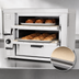 Thumbnail image #4 for Bakers Pride HearthBake Series GP61 Countertop Double-Compartment Gas Pizza/Bake Oven with 2 Cordierite Decks