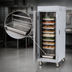 Thumbnail image #4 for Metro C5 8 Series Full-Height Pass-Thru Heated Holding Cabinet with Solid Doors and Lip Load Slides, 18 Pan Capacity