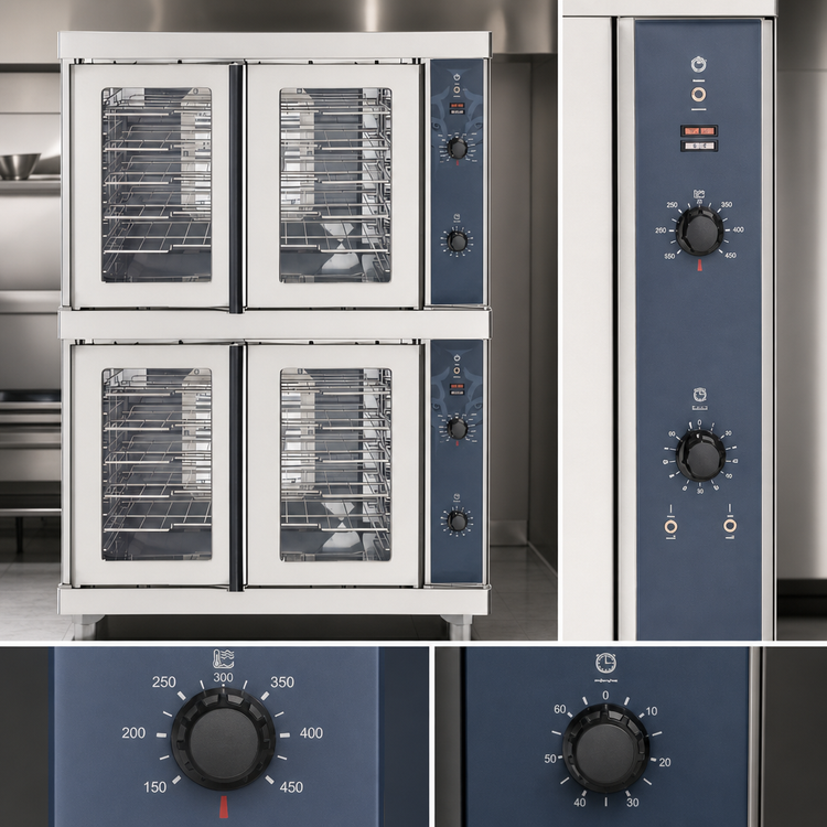 Product image #4 for Wolf WC44ED-QS-COMMANDER Double Deck Full-Size Electric Convection Oven