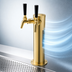 Thumbnail image #4 for Perlick 2-Faucet Air-Cooled Countertop Draft Arm Beer Tower