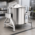 Thumbnail image #4 for Legion TLGB-60F 60-Gallon Low-Rim Tilting Gas Steam Kettle, Self-Contained Floor Model