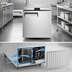 Thumbnail image #4 for Atosa 27-1/2-Inch One-Section Worktop Freezer with Backsplash and Solid Door, 7.2 Cu. Ft.