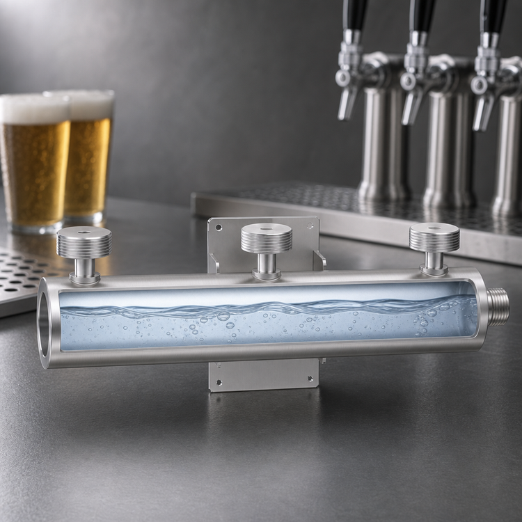 Product image #4 for 3-Product Flooded Manifold for Commercial Beer Dispensers