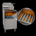 Thumbnail image #4 for Omcan USA Natural Gas Floor Fryer with 70 lb. Oil Capacity, 5-Tube Burners, 21-Inch Wide, 150,000 BTU