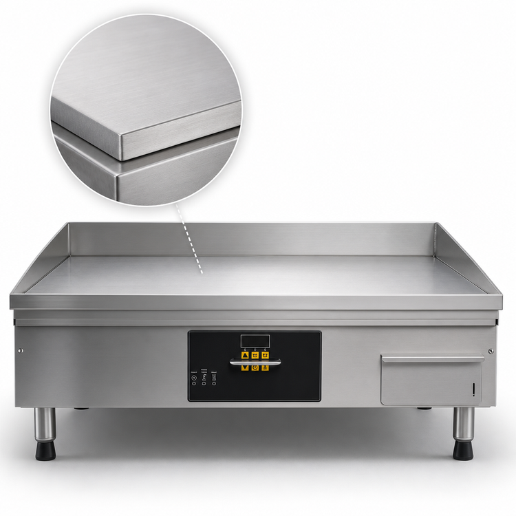 Product image #4 for AccuTemp AccuSteam Electric Steam-Heated Countertop Griddle, 24 x 30-Inch, 480V, 3-Phase, 9.6 kW