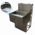 Thumbnail image #5 for BK Resources 36 Inch Underbar Insulated Ice Bin with Sliding Cover, 120 lb. Capacity