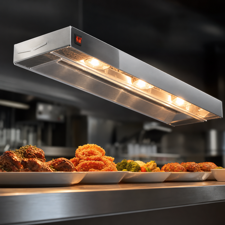 Product image #4 for Eagle RedHots 72-Inch Single High-Watt Lighted Strip Heat Lamp with Remote, 240V