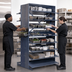 Thumbnail image #4 for Quantum Sloped Double-Sided Pick Rack, 36 x 36 x 63-1/2 Inches, 800 lb Capacity