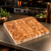 Thumbnail image #4 for Boos Block End Grain Northern Hard Rock Maple Island Countertop with Cream Finish, 36 x 42 x 7-Inch Thick