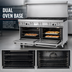 Thumbnail image #4 for Southbend Ultimate 60-Inch Gas Restaurant Range with 9 Open Burners, Standard Oven, and Convection Oven